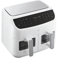 Pikkukuva 2 / 5: Kuumailmakeitin - MEDION - P20 XXL Twin - 2600 W - 2 koria - 9 ohjelmaa - Valkoinen