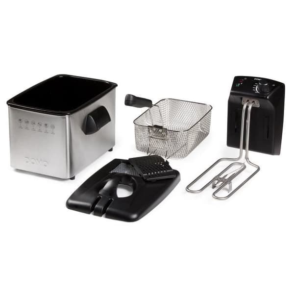 Fritös - DOMO - 4L - 3000W - Variabel temperatur - Eleffekt - Kapacitet
