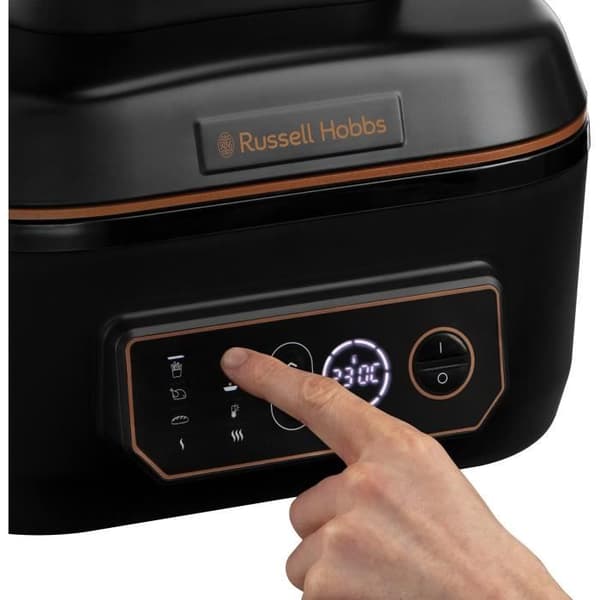 Multigrill Tevreden Air & Grill - Matlagning utan olja - Russell Hobbs 26520-56 - 7 program - Temperaturkontroll -