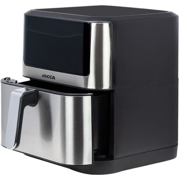 Öljytön friteerauskeitin - JOCCA - 2193 - 8L - 1800 W - 30,3 x 38,3 x 35,1 cm - Ruostumaton teräs