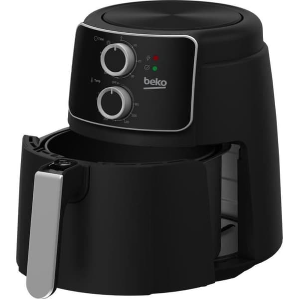 Multifunktionel oliefri frituregryde - BEKO - FRL2242B - 1500 W - 3,9 L til 0,8 kg pommes frites - Timer - Sort