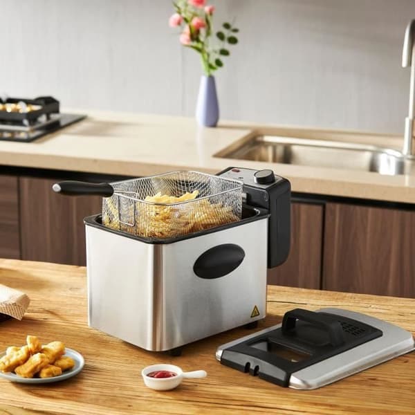 Friteerauskeitin 4 litraa CONTINENTAL EDISON CEFR4IX3 - 2000W