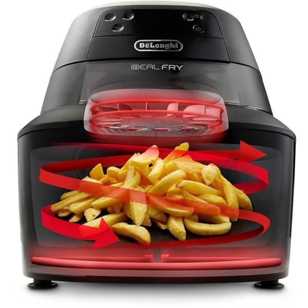 Delonghi FH2184 Öljytön Sähköinen Friteerauskeitin - Tilavuus: 1,25 kg - 1400 W - Tarttumaton Tankki