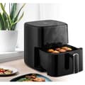 Miniatyrbillede 3 af 6: Oliefri frituregryde - ARTHUR MARTIN - Airfryer 5 L - 1400 W - Touchscreen - 7 forudindstillinger til madlavning - Sort