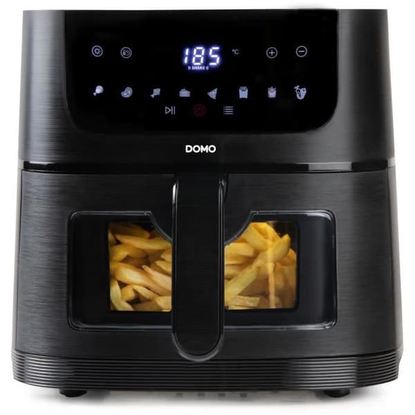 Oljefri fritös - DOMO DO542FR - 4L kapacitet - 8 automatiska program - 1350W