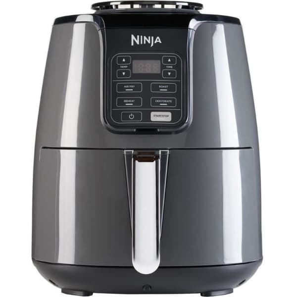 NINJA Öljytön Friteerauskeitin - AF100EU - 3,8 litran tilavuus - 4 kypsennysohjelmaa - 1550 W