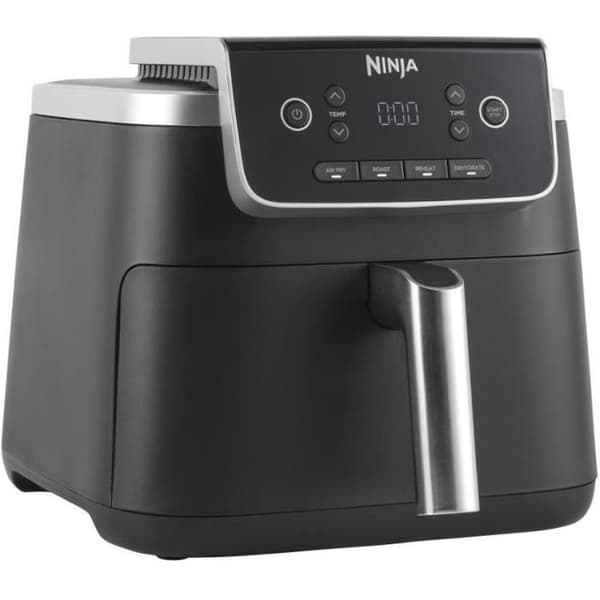 NINJA Öljytön Friteerauskeitin - Pro AF140EU - 4,7 litran tilavuus - 4 kypsennysohjelmaa - 2000 W