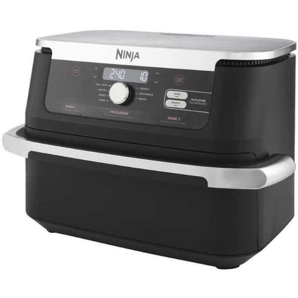 Oljefri fritös - NINJA - AF500EU - Foodi Flex - 10,4 L - 32,7 x 49,6 x 31,6 cm - Svart