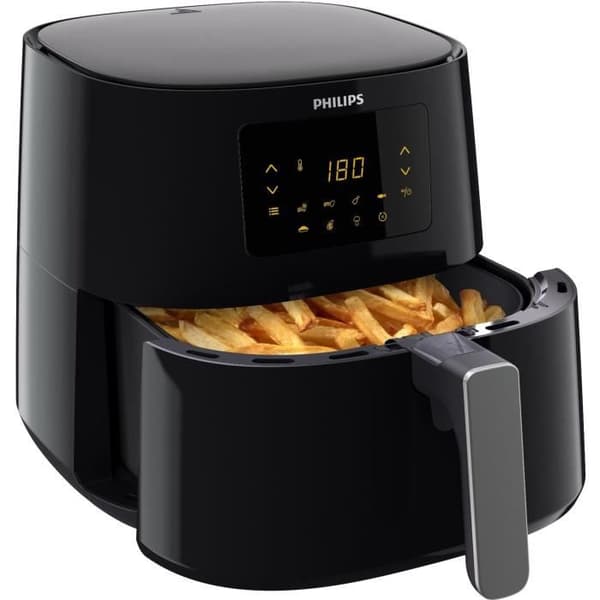 Philips Airfryer XL Oliefri frituregryde 3000 HD9270/70. 1.2 kg. Rapid Air-teknologi. 7 forudberegninger. sort