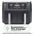 Miniatyrbillede 4 af 6: NINJA Oliefri Frituregryde - Foodi Max Dual Zone AF400EU - 9,5L Kapacitet - 6 Madlavningsprogrammer - 2470W
