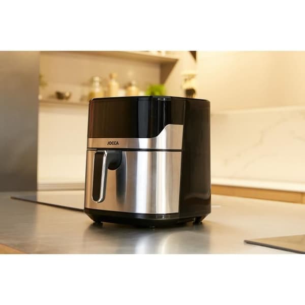 Öljytön friteerauskeitin - JOCCA - 2192 - 6,5 l - 1600 W - 28 x 37 x 31,5 cm - Ruostumaton teräs