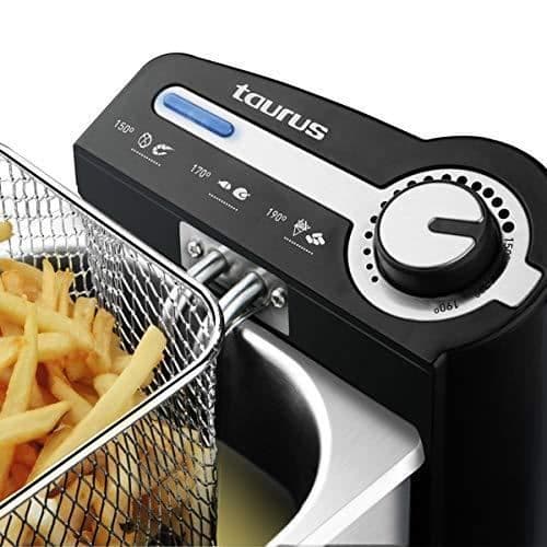 Fritös - Taurus - 973958000 - Grå - Lätt att använda - Liten hushållsapparat