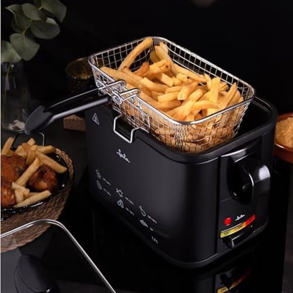 Fritös - JATA - FR5600 - Svart - 4 - 2,2 kWatt - Variabel temperatur - Timer