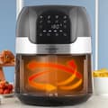 Miniatyrbild 2 av 11: Luftfritös InnovaGoods Fryinn 3500 Svart 1400 W 3,5 L Rostfritt stål