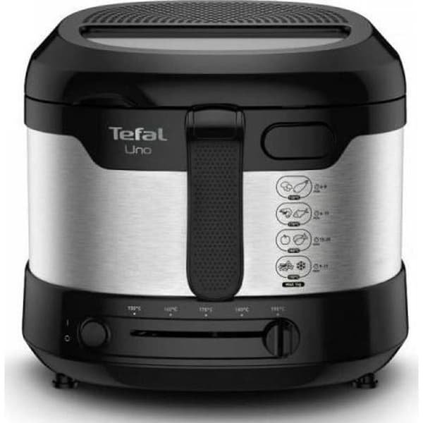 Tefal Uno Fritös - TEFAL - FF215D - 1600 Watt - Svart - Kapacitet 1 kg