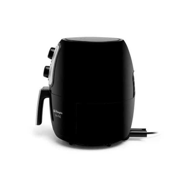 Orbegozo FDR 60 luftfritös i svart med en kapacitet på 4 liter, effekt från 1300 till 1500W, timer upp till 60 min eller kontinuerlig,