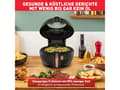 Miniatyrbilde 4 av 5: Tefal ActiFry &amp; Grill Genius varmluftfryser svart