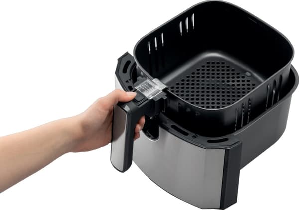 Gorenje AF1700DB frituregryde Enkelt 5 L Indbygget 1700 W Varmluftfrituregryde Sort, Metallisk Sort, Metallic