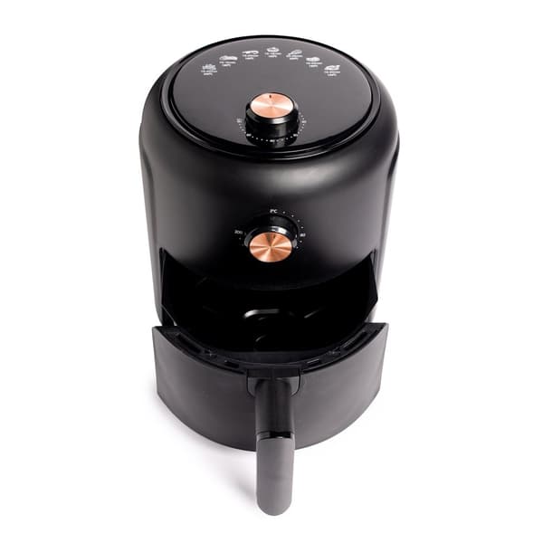 Nexxt Mini Airfryer på 2,6 liter med 8 matlagningsprogram – 1000W – Svart