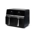 Pikkukuva 3 / 6: Nexxt Kaksinkertainen Airfryer – Kuumailmakuivain – 5,5 + 3,5 litraa – Kosketusnäyttö – Musta