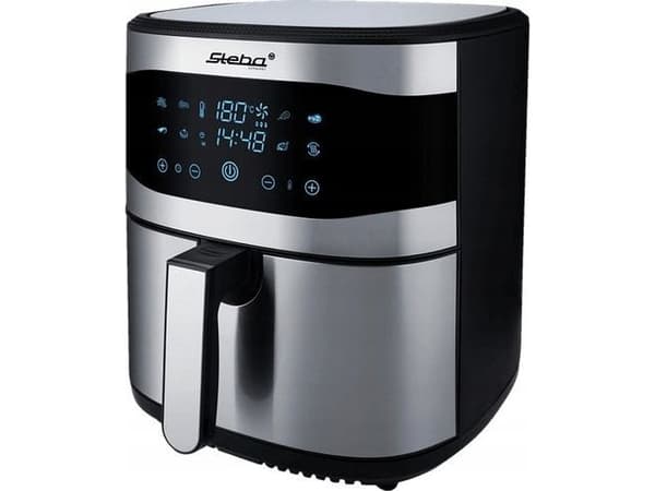 Steba HF 8000, Varmluftsfritös, 8 l, 80 ° C, 200 ° C, 60 min, Single