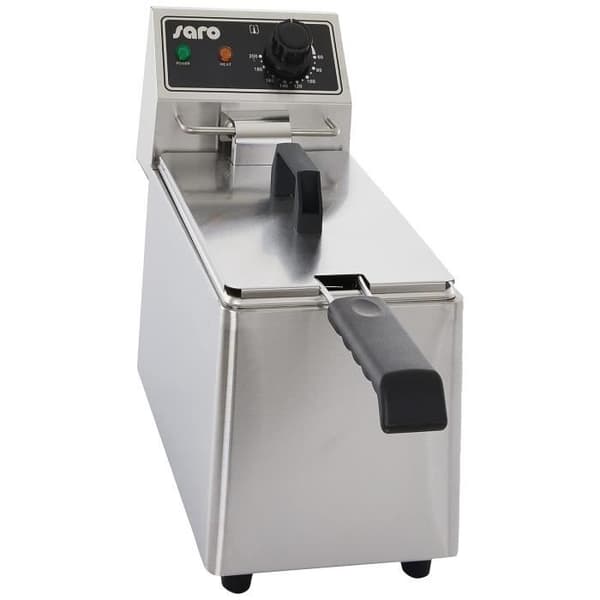 Professionell fritös Saro EF 4 - 4 L - 2 kW - Temp. 60 200 C Rostfritt stål