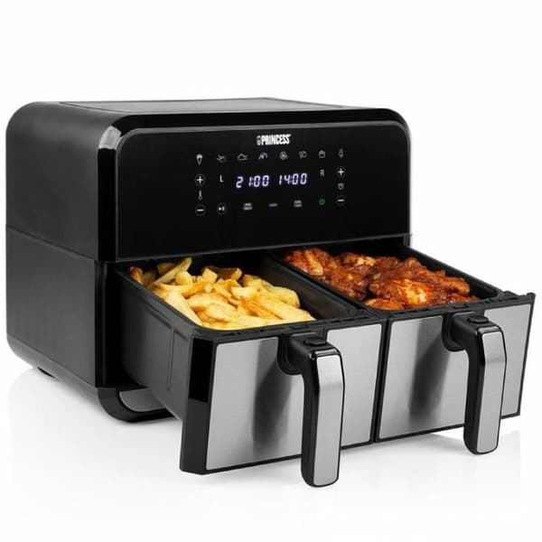 Airfryer Princess 182074 2400 W Musta 8 L