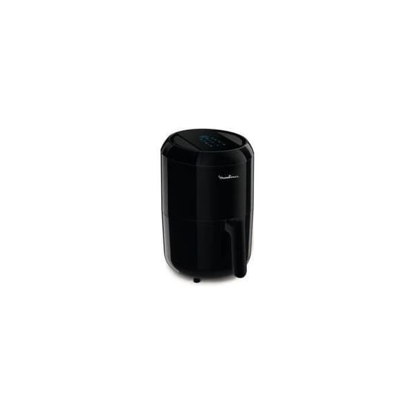 Moulinex EZ3018 Easy Fry Compact Precision - Elektrisk fritös, för 2 personer, 6 förinställda lägen, pekskärm, 1030 W, kapacitet