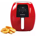 Miniatyrbild 3 av 6: Fritös utan fett - KLAUSBERG - KB-7571 - 1800W - 7,7L - Röd
