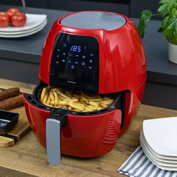 Fritös utan fett - KLAUSBERG - KB-7571 - 1800W - 7,7L - Röd