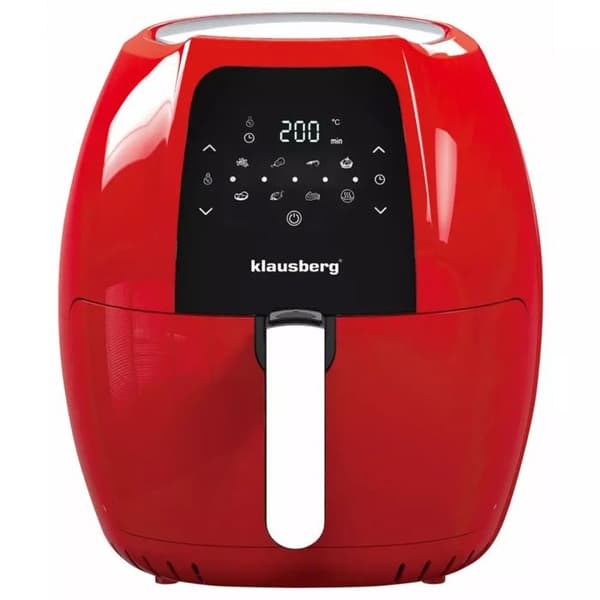 Fritös utan fett - KLAUSBERG - KB-7571 - 1800W - 7,7L - Röd