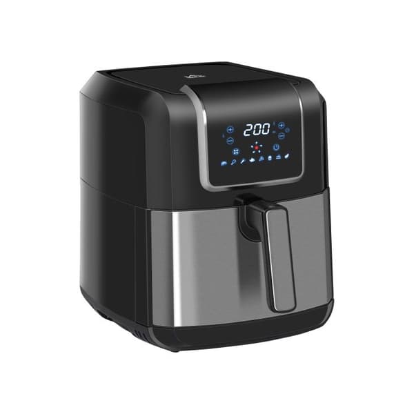 Luftfritös, 6,5 liter, 1700 watt, med 8 menyer, non-stick korg, 36,5 x 29 x 33,8 cm