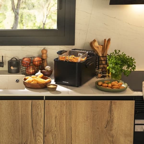 Cecotec Fritöskan utan olja CleanFry Luxury 4000 Black