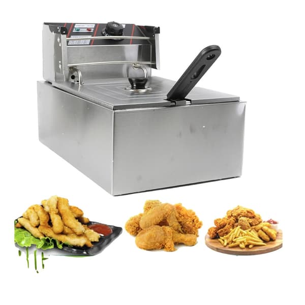 Fritös, Rostfritt Stål, 5,5 L Kapacitet