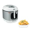 Miniatyrbild 1 av 5: MOULINEX Elektrisk fritös, 3,3 L non-stick tank, 2 kg pommes frites, Justerbar termostat, Kontrollfönster, Mega AM480070