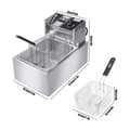 Miniatyrbillede 2 af 2: Elektrisk Frituregryde, 2500W Effekt, 6L Kapacitet,2500W, EU
