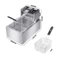 Miniatyrbillede 1 af 2: Elektrisk Frituregryde, 2500W Effekt, 6L Kapacitet,2500W, EU