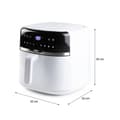 Miniatyrbild 4 av 4: Domo Fritös utan olja 8l 1800w vit - DO1148FR