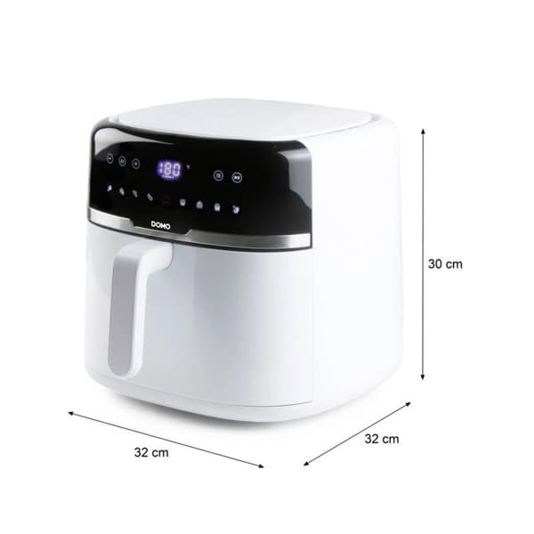 Domo Fritös utan olja 8l 1800w vit - DO1148FR