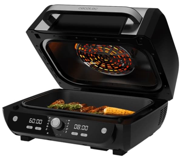 Cecotec Cecofry FireDome 8000 Pro, Varmluftsfritös, 8 l, 50 ° C, 230 ° C, 1440 min, Single