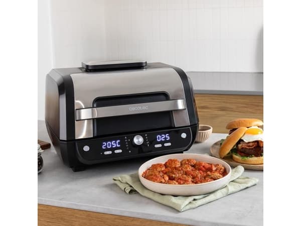 Cecotec Cecofry FireDome 8000 Pro, Varmluftsfritös, 8 l, 50 ° C, 230 ° C, 1440 min, Single