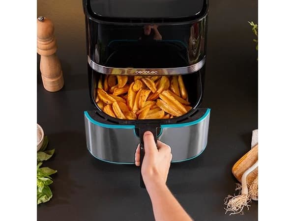 Cecotec oljefri fritös Cecotec Cecofry Full InoxBlack 5500 Pro 5,5 L 1700 Watt