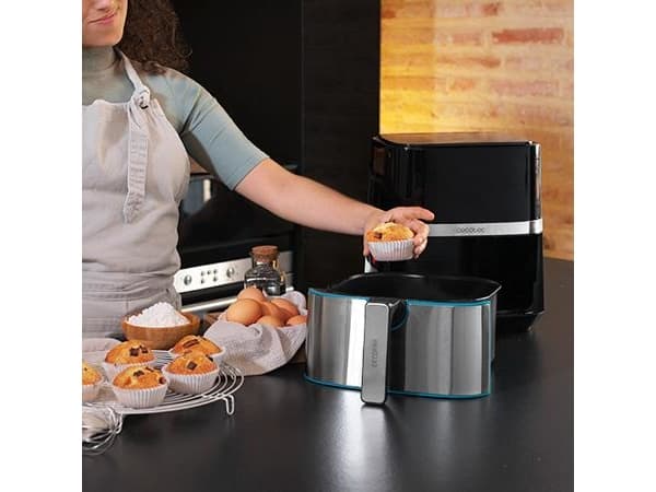 Cecotec oljefri fritös Cecotec Cecofry Full InoxBlack 5500 Pro 5,5 L 1700 Watt