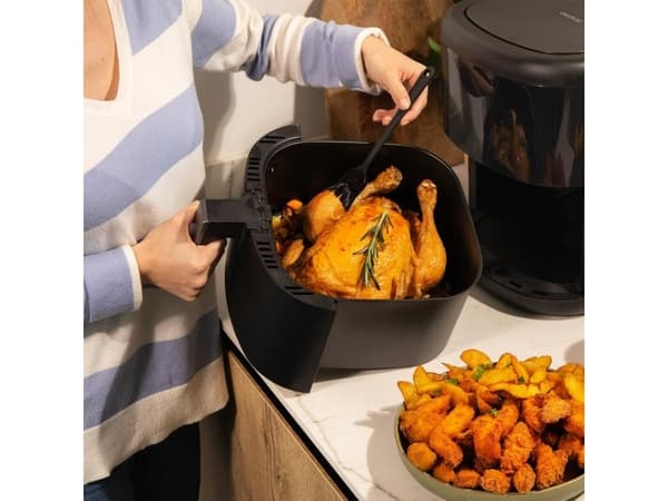 Cecotec Cecofry Bombastik 6000 Full, Varmluftsfritös, 6 l, 80 ° C, 200 ° C, 60 min, Single