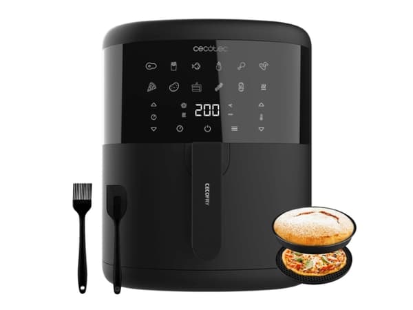 Cecotec oljefri fritös Cecotec 6000 Svart 1700 W 6 L Svart