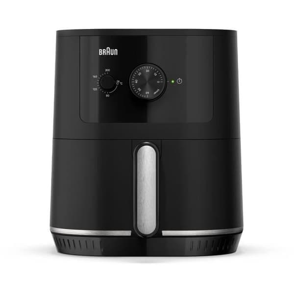 Airfryer - BRAUN - MultiFry 3 - 1500 W - 4,3 L - Svart Svart