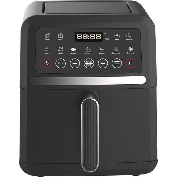 LITTLE BALANCE Oliefri Frituregryde - Crousty Light - 5L Kapacitet - Op til 0,9 kg Pommes Frites - 12 Madlavningsprogrammer - 1500W