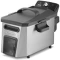 Miniatyrbild 1 av 3: DELONGHI F44510CZ Semiprofessionell FamilyFry elektrisk stekpanna - Rostfritt stål