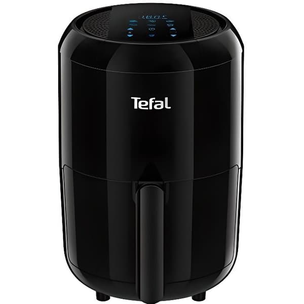 Tefal EY3018 Easy Fry Compact Digital Hot Air Fryer 1400, 1,6 l Svart EY3018 Svart