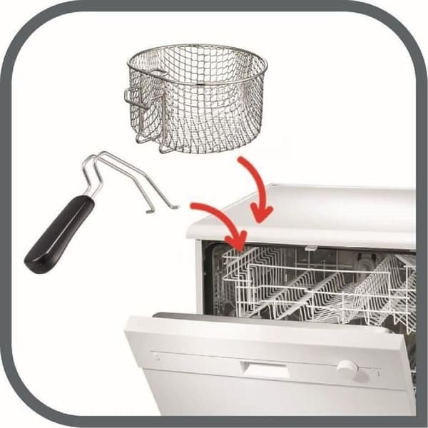 TEFAL FF230831 PRINCIPIO 1,2 L Kompakt elektrisk fritös
